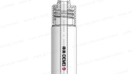 Flacone contagocce per olio essenziale in vetro verde sfumato da 3 ml 10 ml